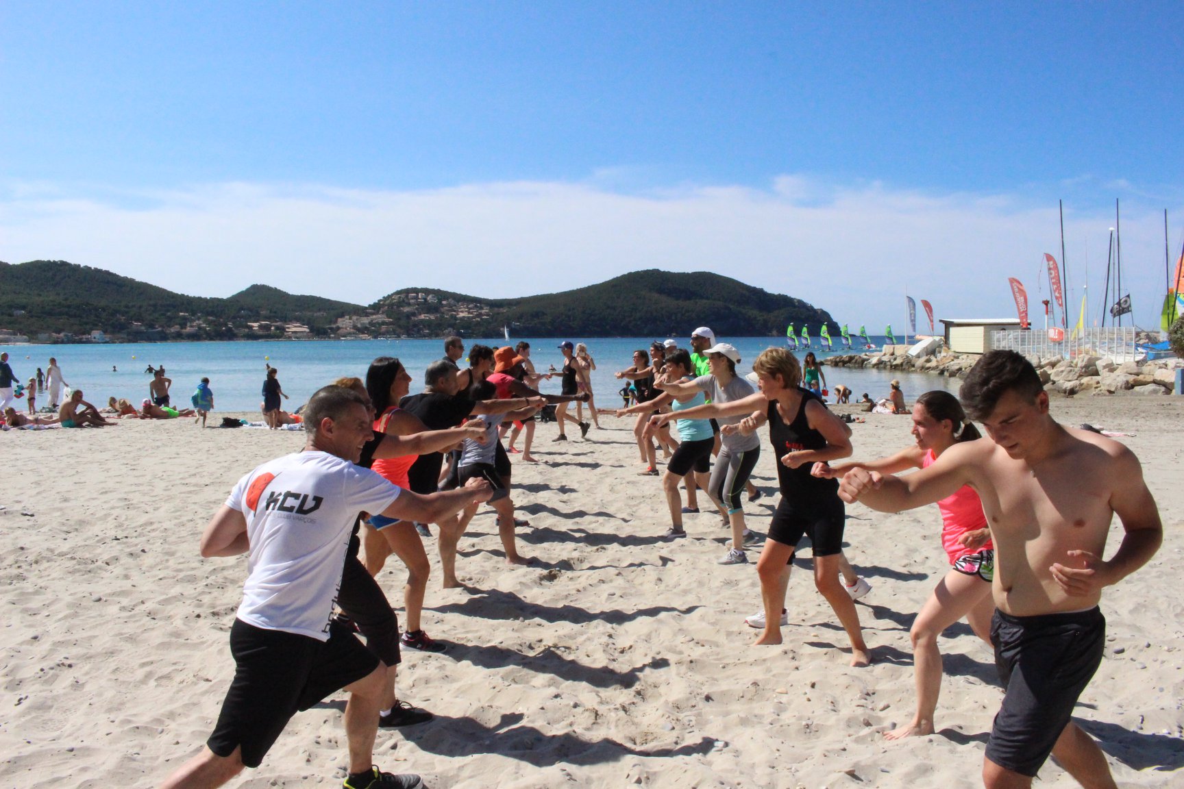 bodyK sur la plage